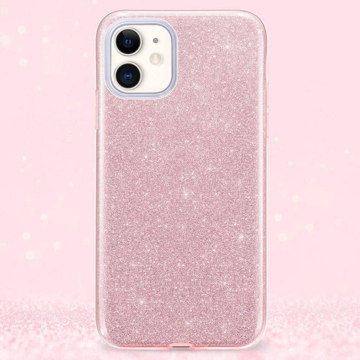 Etui TECH-PROTECT Glitter Shine Samsung Galaxy A51 Rose Gold Różowe Case