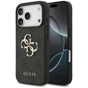 Etui Guess 4G Big Logo do iPhone 17 Pro  czarny