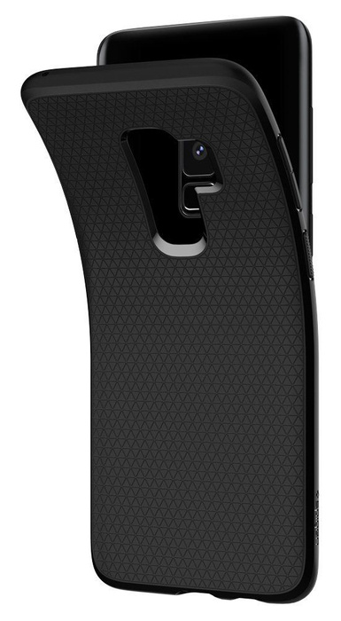 Etui Spigen Galaxy S9+ Plus Liquid Air Matte Black Case Samsung