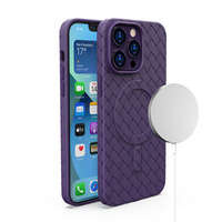 Etui Plecione etui MagSafe Woven Case do iPhone 13 Pro - fioletowe Case