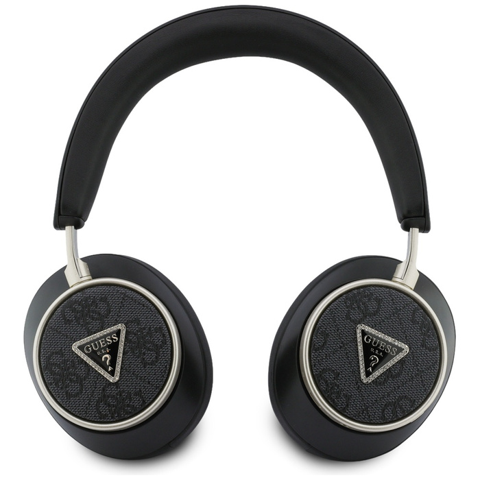 Słuchawki nauszne Guess 4G Triangle Logo Bluetooth ENC czarny