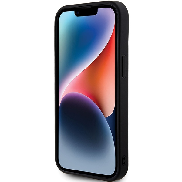 Etui Guess GUHCP15SPFGSBSP iPhone 15 6.1" różowy/light pink hardcase Rhinestone Metal Logo Case