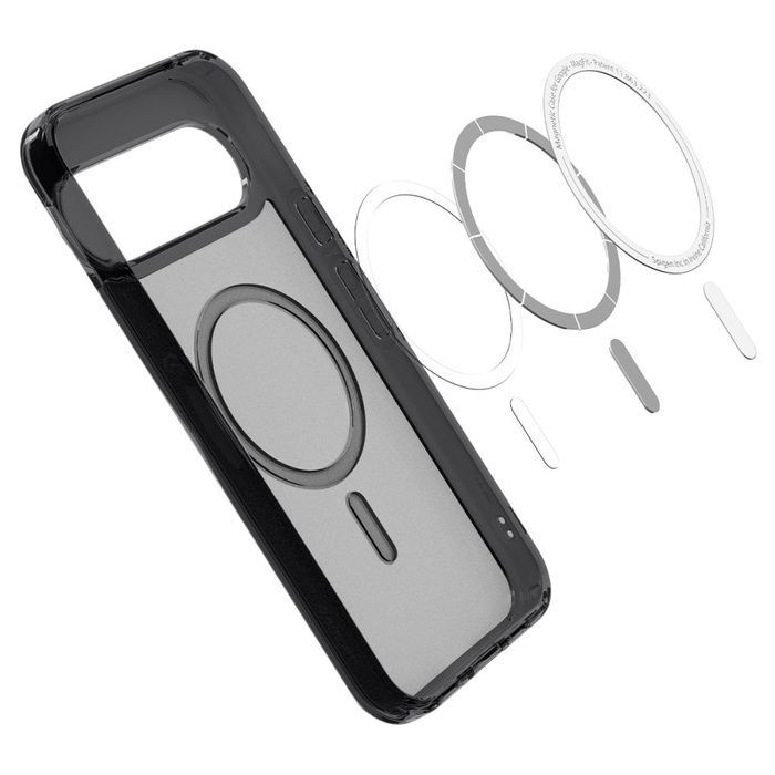 ETUI SPIGEN GOOGLE PIXEL 10 PRO XL ULTRA HYBRID MAG MAGSAFE FROST BLACK