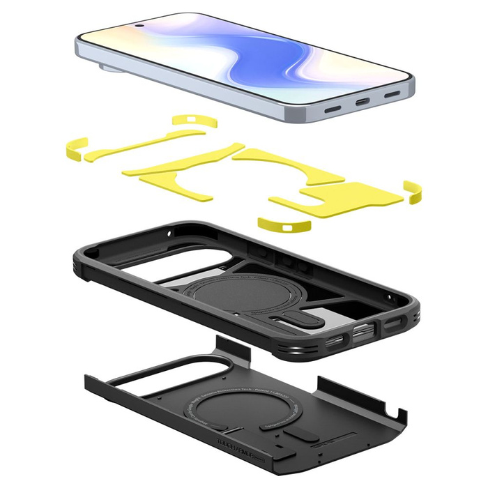 ETUI SPIGEN GOOGLE PIXEL 10 PRO XL TOUGH ARMOR MAG MAGSAFE BLACK