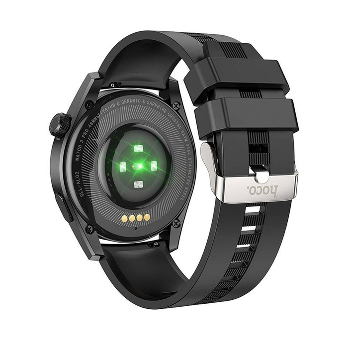 HOCO smartwatch / inteligentny zegarek Y9 smart sport czarny