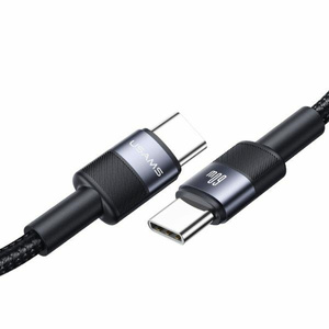 USAMS Kabel  USB-C na USB-C set 30szt.   60W 1,2m pleciony SJ724ZJ01 (US-SJ724 )