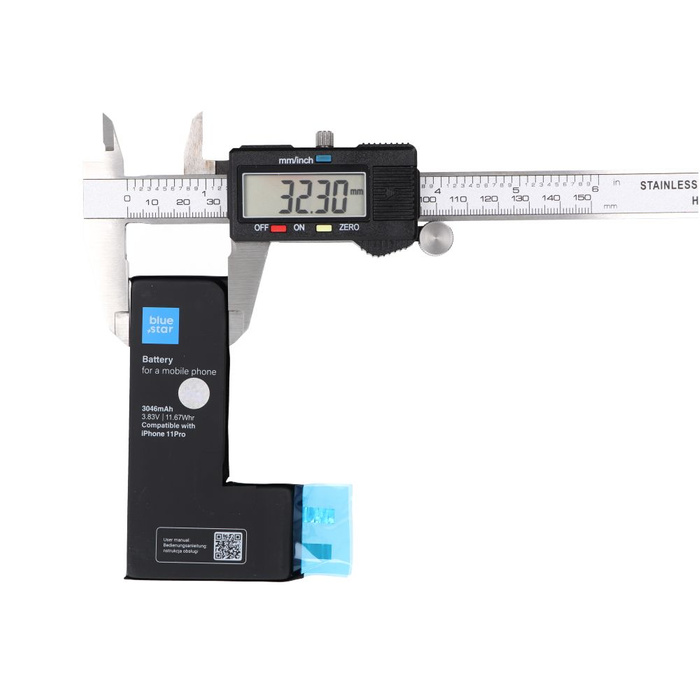 Bateria bez BMS do iPhone 11 PRO 3046 mAh Blue Star HQ