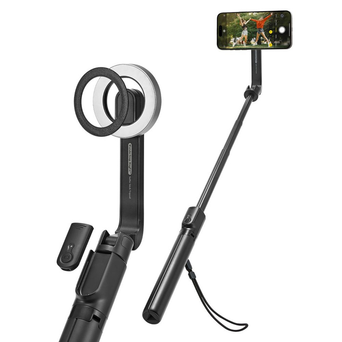 SELFIE STICK SPIGEN S580W MAGSAFE BLUETOOTH STATYW CZARNY