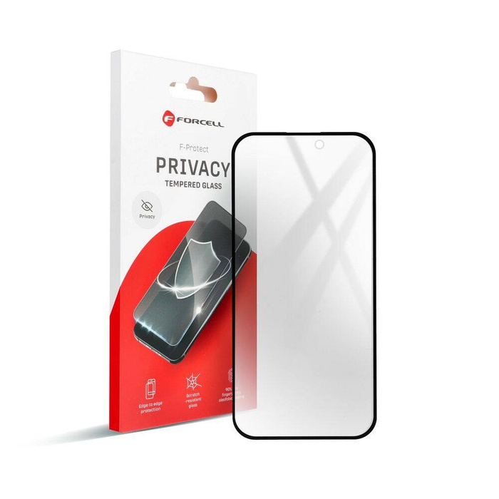 Szkło hartowane do iPhone 7 / 8 / SE 2020 / SE 2022 Forcell Privacy Glass czarne