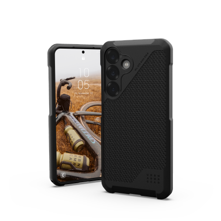 UAG Metropolis LT Magnet -  obudowa ochronna do Samsung Galaxy S25 5G z wbudowanym modułem magnetycznym (kevlar black)