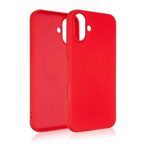 Beline Etui Silicone iPhone 16 Plus 6.7"czerwony/red