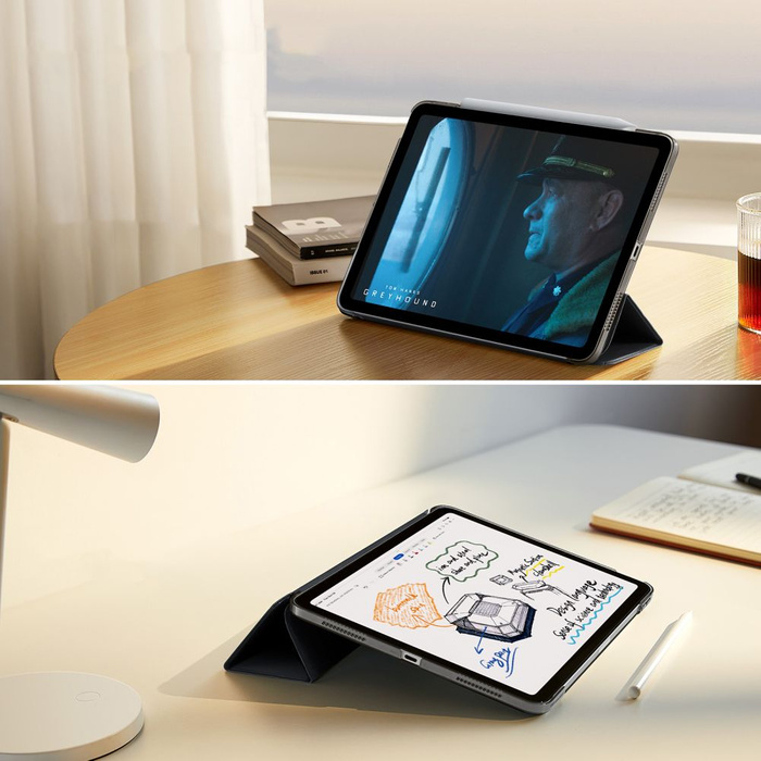 Etui Esr Ascend Trifold iPad Air 10.9 4 / 5 / 2020-2022 / 11 6 / 2024 Frosted Black Case