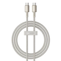 Kabel Baseus Tungsten Gold USB-C / USB-C 100W 1m - złoty