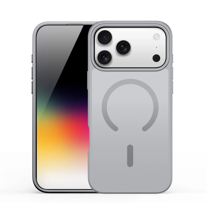 Etui Dux Ducis Yind na iPhone 17 Pro kompatybilne z MagSafe - szare