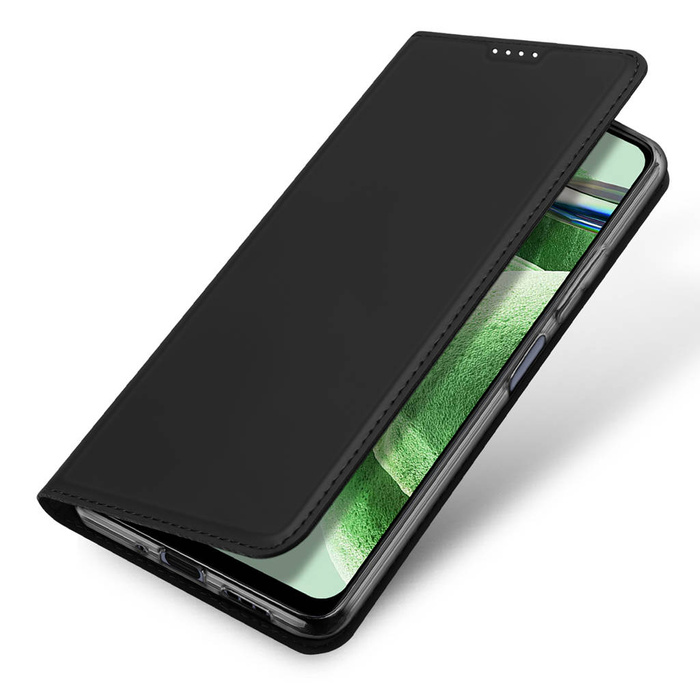 Etui Dux Ducis Skin Pro etui do Xiaomi Redmi Note 12 Pro+ pokrowiec z klapką portfel na kartę podstawka czarne Case
