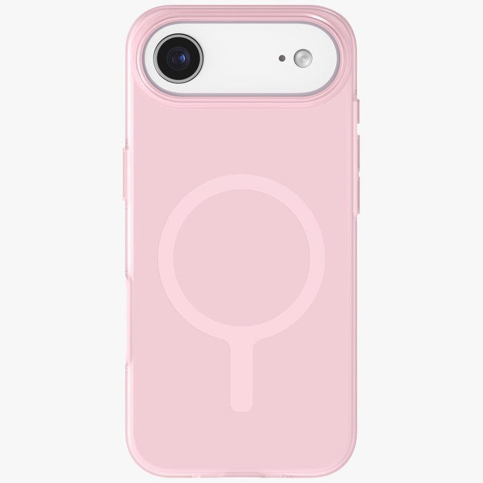 Etui UNIQ Clario do iPhone Air Magclick  Charging różowy