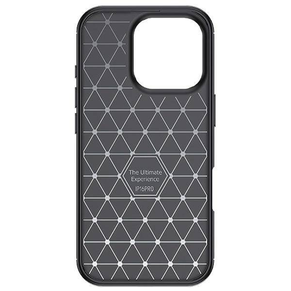 Beline Etui Carbon Armor iPhone 16 Pro 6.3" czarny/black box