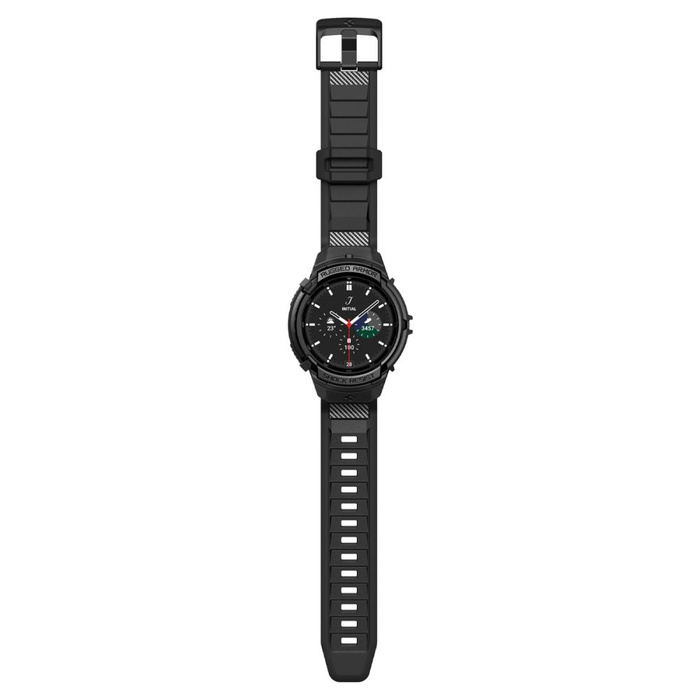 Pasek Spigen Rugged Armor ”pro” Galaxy Watch 6 Classic (43 MM) Matte Black Case