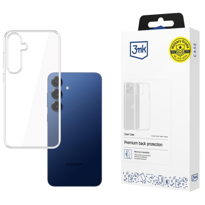 Etui Samsung Galaxy S25 FE 3MK Case Przezroczysty