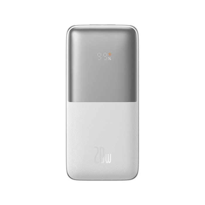 Powerbank Baseus Bipow Pro 10000mAh 20W biały z kablem USB Typu A - USB Typu C 3A 0.3m (PPBD040202)