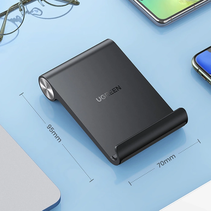 Podstawka na telefon UGREEN LP106 (czarna) 50747B