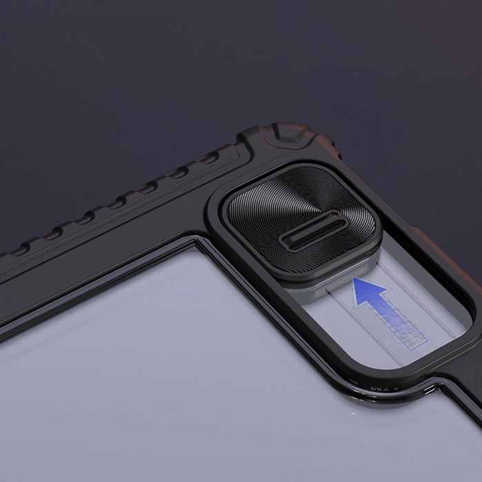 Nillkin Bumper PRO Protective Stand Case Multi-angle for iPad Pro 12.9 2020/2021/2022/ Air 13 2024 Black