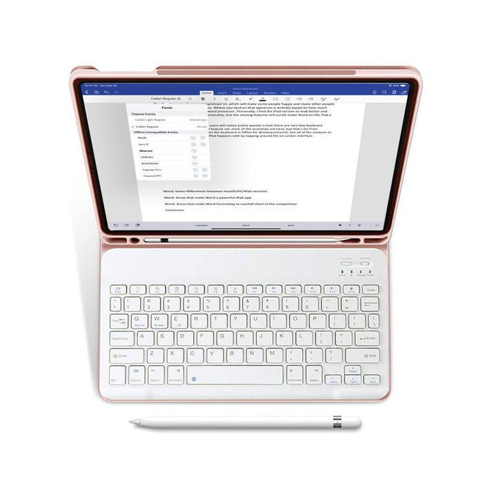 Etui Tech-protect Sc Pen + Keyboard Ipad 10.9 2022 Pink Case