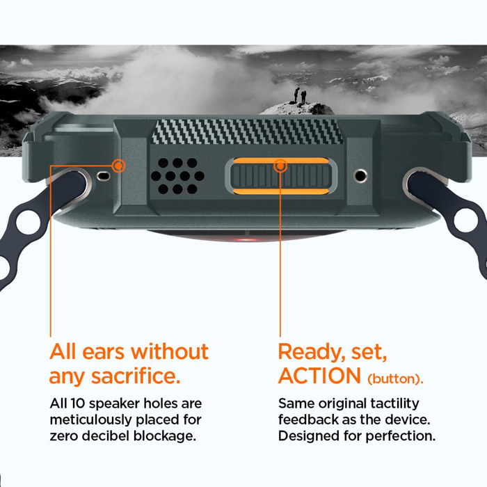 Etui Spigen Rugged Armor Apple Watch Ultra 1 / 2 (49 Mm) Abyss Green