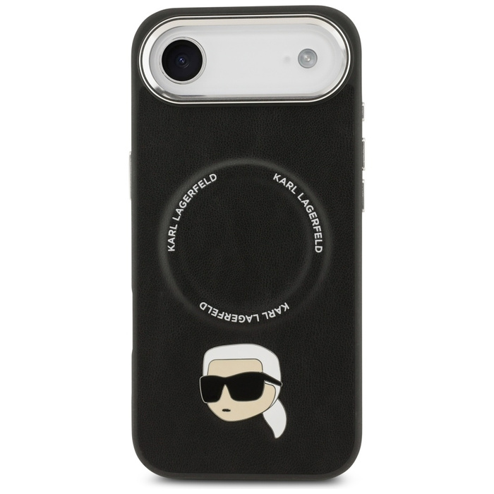 Etui Karl Lagerfeld Karl Pin MagSafe do  iPhone Air czarny