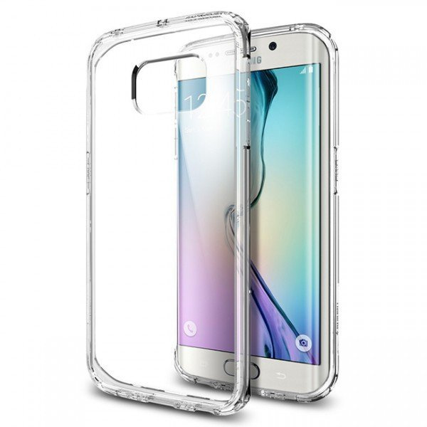 Etui SPIGEN Ultra Hybrid Samsung Galaxy S6 Edge Przezroczyste Clear Przezroczysty Case