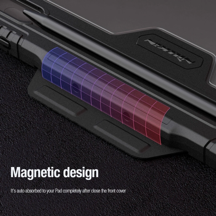 Etui Nillkin Bumper Leather Case Pro na Samsung Galaxy Tab S9 Ultra - czarne