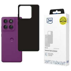 Etui 3MK Matt Case do Motorola Edge 60   Pro czarny