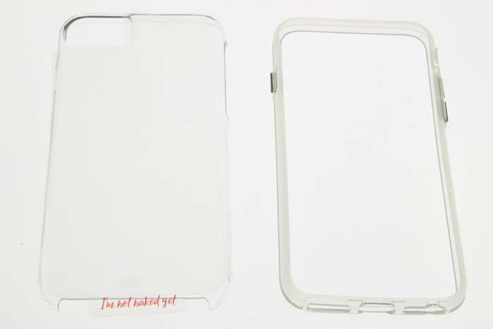 Etui Apple iPhone 8 7 6S 6 Case-Mate Tough Naked Custom Przezroczysty Pokrowiec 