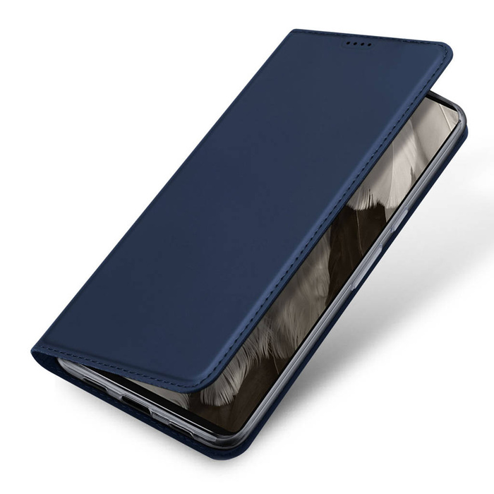 Etui Dux Ducis Skin Pro etui do Google Pixel 7a pokrowiec z klapką portfel na kartę podstawka niebieskie Case