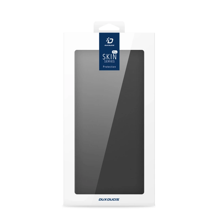 Etui Dux Ducis Skin Pro na Samsung Galaxy S25 Edge z klapką i miejscem na kartę - czarne