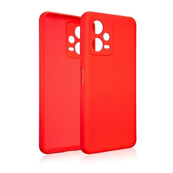 Beline Etui Silicone Xiaomi Redmi Note12 5G / Poco X5 5G czerwony /red
