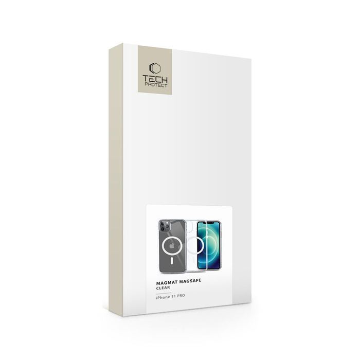 Etui Tech-protect Magmat Magsafe iPhone 11 Pro Przezroczyste Clear