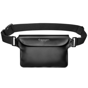 Etui Spigen A620 Uniwersalna Saszetka Wodoodporna Torebka Nerka Na Biodra Waterproof Waist Bag Black