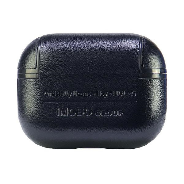 Audi Leather Big Logo AirPods Pro 2cover czarny/black AU-APP2-GT/D3-BK
