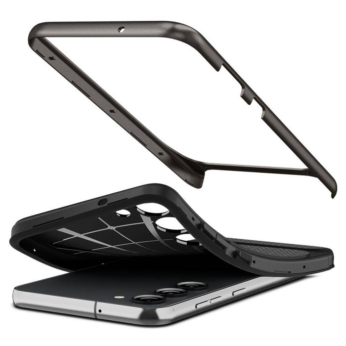 Etui Spigen Neo Hybrid Galaxy S23 Gunmetal Case