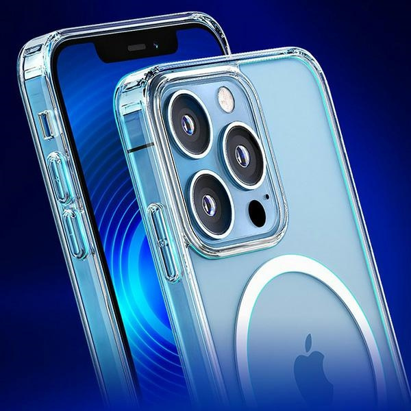 Etui 3MK MagCase iPhone 16 Pro przezroczysty /clear kompatybilne z MagSafe