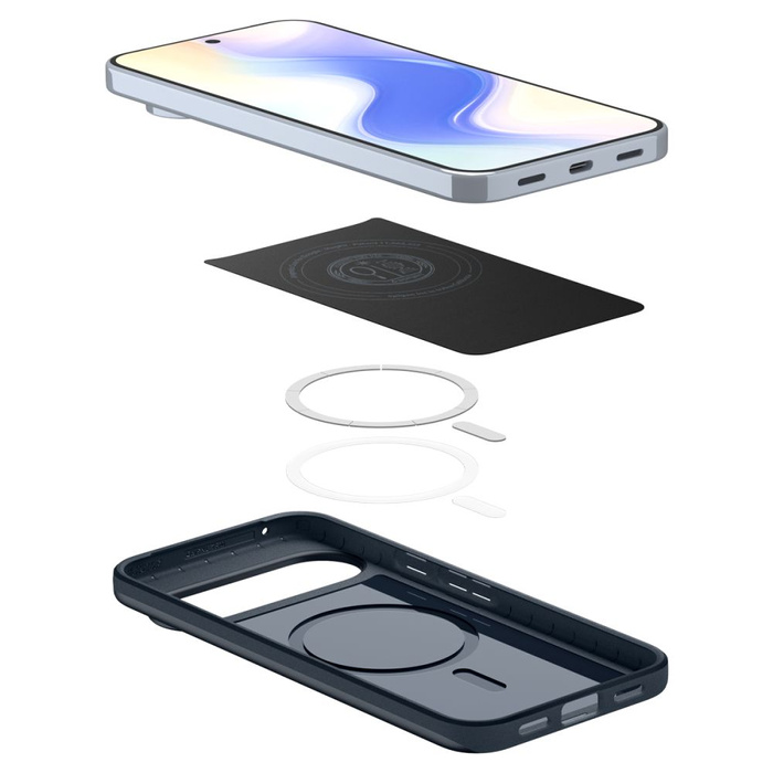 ETUI SPIGEN GOOGLE PIXEL 10 PRO XL THIN FIT MAG MAGSAFE METAL SLATE