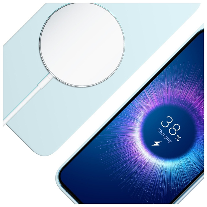 Etui 3MK Hardy MagSilicone do Apple      iPhone 15 niebieski