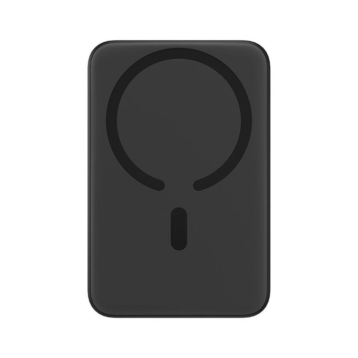 Baseus Magnetic Mini powerbank z ładowaniem indukcyjnym MagSafe 15W / szybkie ładowanie PD QC 20W 10000mAh czarny (Overseas Edition) z Kablem USB-C 0.5m Czarny
