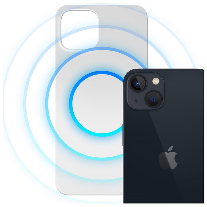 Etui 3MK Hardy MagSilicone do Apple      iPhone 15 srebrny