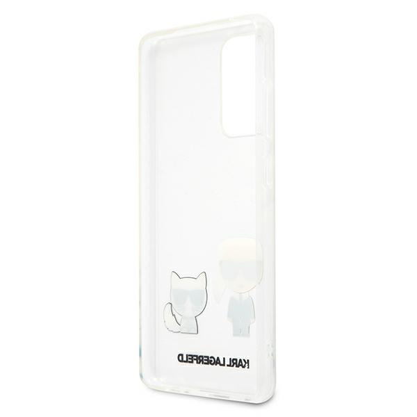 Etui KARL LAGERFELD Samsung Galaxy A72 Karl & Choupette Bezbarwny Hardcase