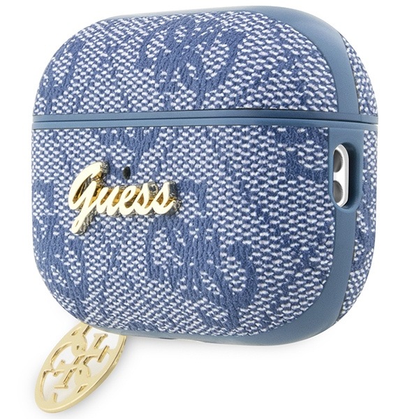 Etui Guess GUAP2G4GSMB AirPods Pro 2 cover niebieski/blue 4G Charm Collection Case