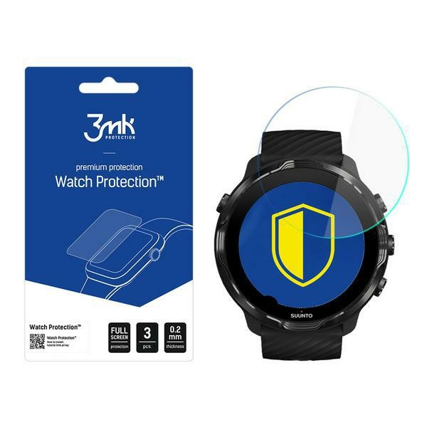 Szkło Hybrydowe 3MK Suunto 7 Watch FlexibleGlass