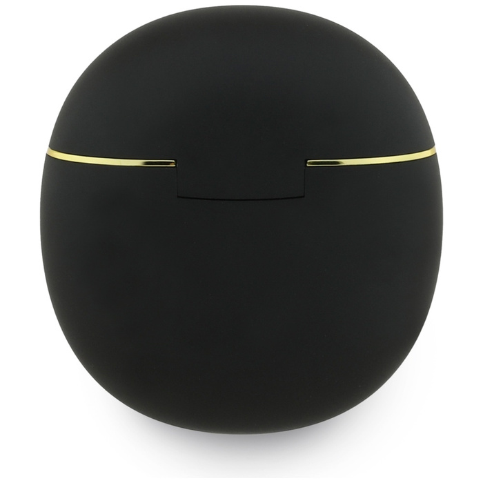 Słuchawki TWS Guess Gold Line Triangle   czarny