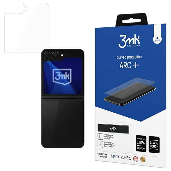 Folia 3MK Samsung Galaxy Z Flip7 FE ARC+ Fullscreen 